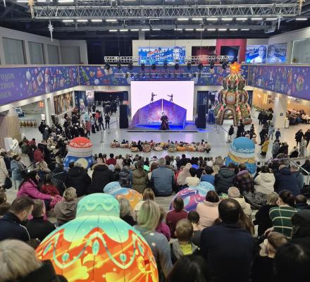    Новогодний фестиваль в парке встретили 55 тыс. россиян