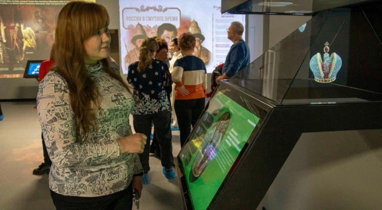 Экспозиция в Донецке 