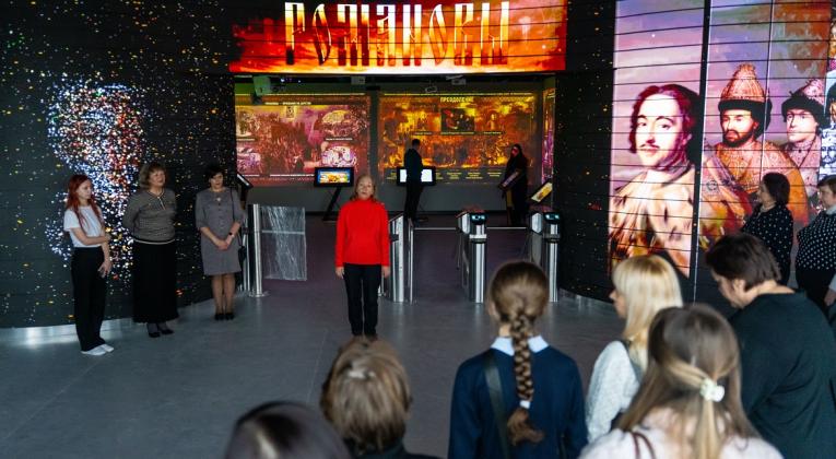 Экспозиция в Донецке 