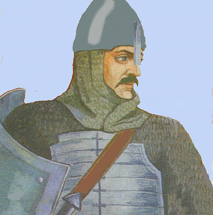 Князь Олег («Вещий»), князь Новгородский, великий князь Киевский. Правил с 879 по 912 год