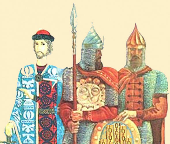 Ярославичи - Изяслав, Святослав и Всеволод, великие князья Киевские с 1054 по 1073 год