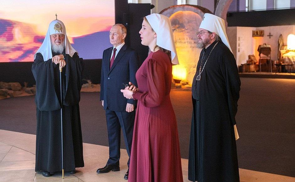 Россия – Моя история: в День народного единства Владимир Путин открыл «Православную Русь»